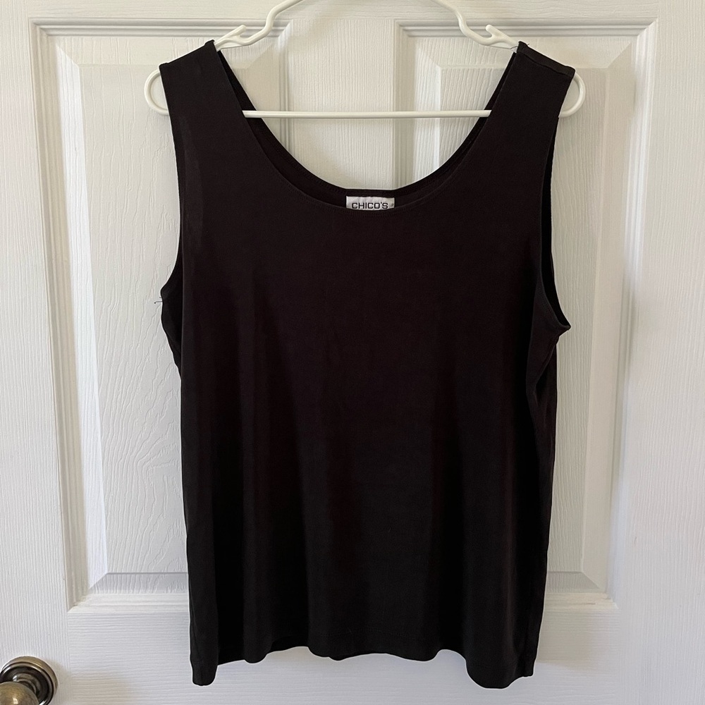 Chico's Charcoal Top